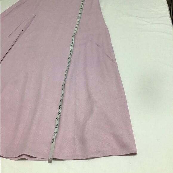 Privacy Please Lavender Lilac Purple Byron Cutout Slit Maxi Dress Size Medium - Picture 8 of 11
